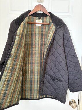 Vintage Talbots Quilted Chore Jacket